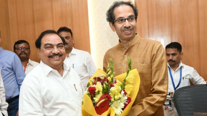 eknath-khadse-gets-offer-from-Minster uday-samant-to-join-shiv-sena-