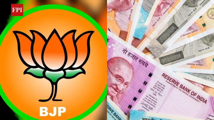 bjp-recives-750-crore-as-donation-5-times-more-than-congress-report-with-election-commission-pm-news-update