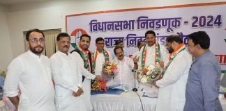 Ncp leader kamal farooqui and barrister Umar farooqui join to congress party today